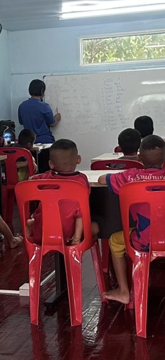 Lezione d’inglese  – Mae Sot